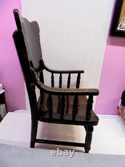 Antique 1800s Victorian Children's Wood Chair