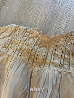 Antique Baby Dress 1800's primitive VINTAGE