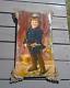 Antique Rare Victorian Crystoleum Picture Soldier Child 1860s