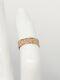 Antique Victorian 1870s 5mm 14k Rose Gold Eternity Band Ring SZ 1 CHILD BABY