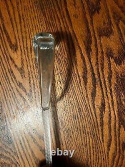 Antique Victorian Clear Glass Child's Twisted Walking Stick Parade Cane 20