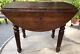 Antique Victorian Drop Leaf Table Salesman Sample or Child's Furniture 18.5 H