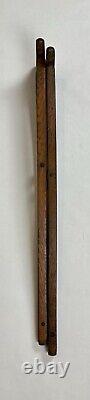 Antique Victorian Tiger Stripe Oak Childs Medical Crutches 31 VERY RARE! 2673