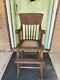 Antique Victorian Wooden Child's High Chair Horse Motif RARE