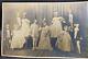 DARLING 10 CHILDREN VICTORIAN DRESS & DANCE STUDIO PHOTO 1890's ID'd