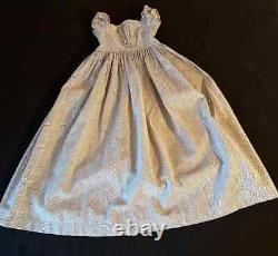 English Antique Child's Calico Dress c1860/70