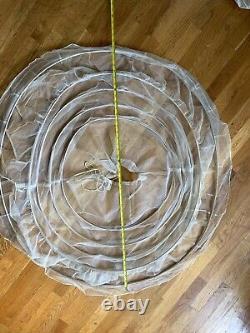 Lot of 5 antique Victorian Skirt hoops wire reed various sizes one child size