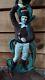 Rare! Painted Antique Figural Cast Iron Umbrella Stand European Victorian Man