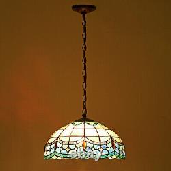 Tiffany Style Lamp Hanging Ceiling Chandelier Pendant Lighting Stained Glass