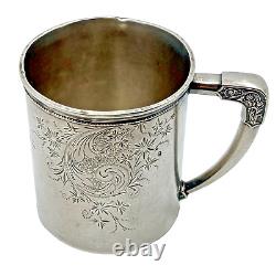 Victorian Aesthetic Period Whiting Sterling Child's Cup