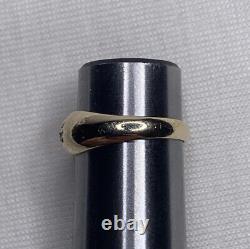Victorian / Antique 14k Yellow Gold Diamond Child's / Baby's Ring Size 1